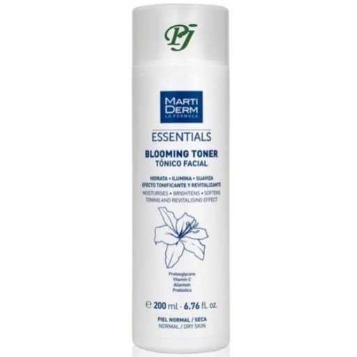 [1300191] Essential Tónico Facial Piel Normal Seca 200 Ml. - Martiderm