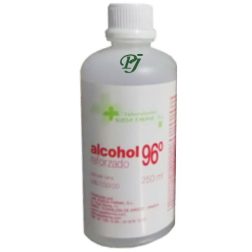 [1300203] Alcohol Reforzado 96º 250 Ml. - Edda Pharma