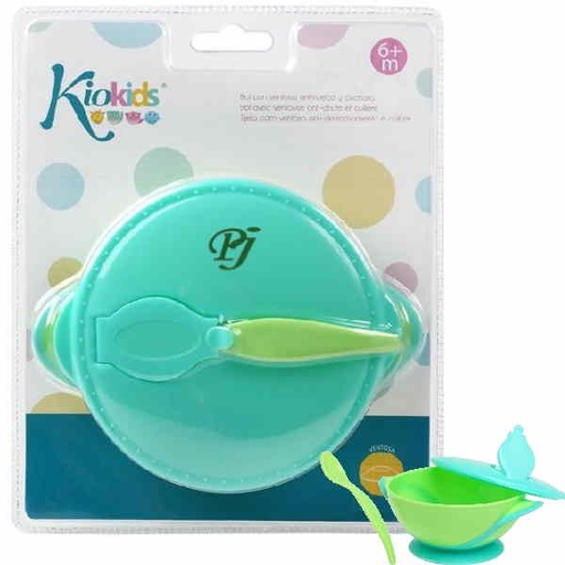 [1300212] Set Cuenco Cuchara 300Ml 6M+ - Kiokids