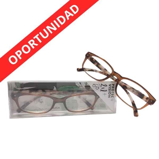[1301141] Gafas Presbicia Marrón Protecvision 03,50 Dp - Protecfarma