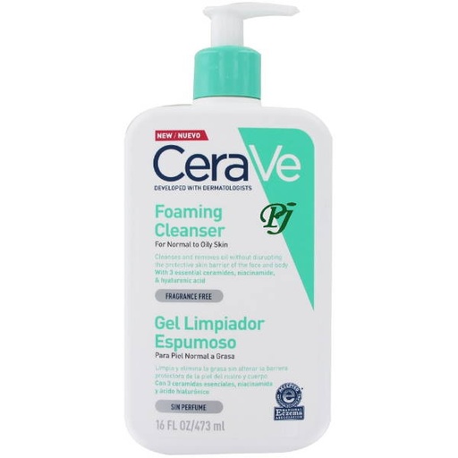 [1300347] Gel Limpiador Espumoso 473 Ml. - Cerave