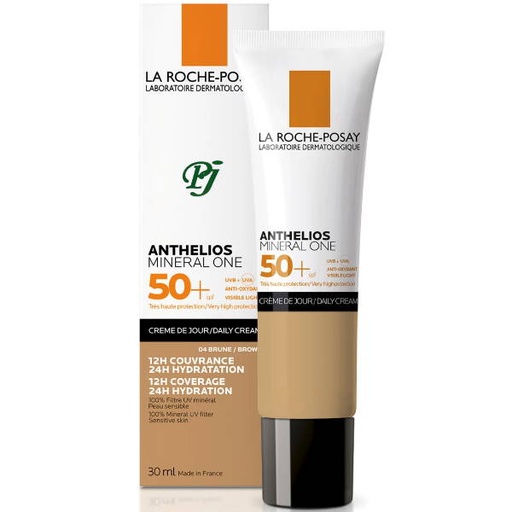 [1300385] Anthelios Spf50+ T04 Marrón 30 Ml. Mineral One - La Roche Posay