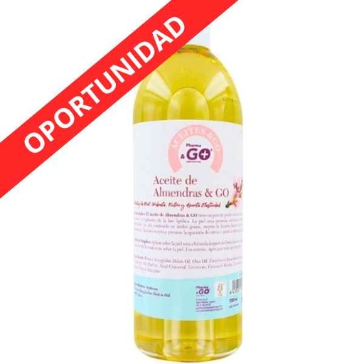 [189296] Aceite De Almendras Dulces & Go 750Ml- Pharma & Go
