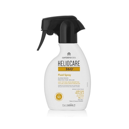[1300560] Heliocare 50 360 Fluid Spray 250 Ml. - Cantabria Labs