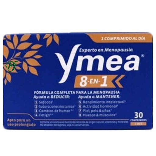 [1300592] Menopausia 8 En 1 30 Comprimidos - Ymea