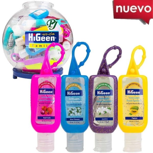 [1300628] Gel Limpieza Manos Varios Aromas - Higeen