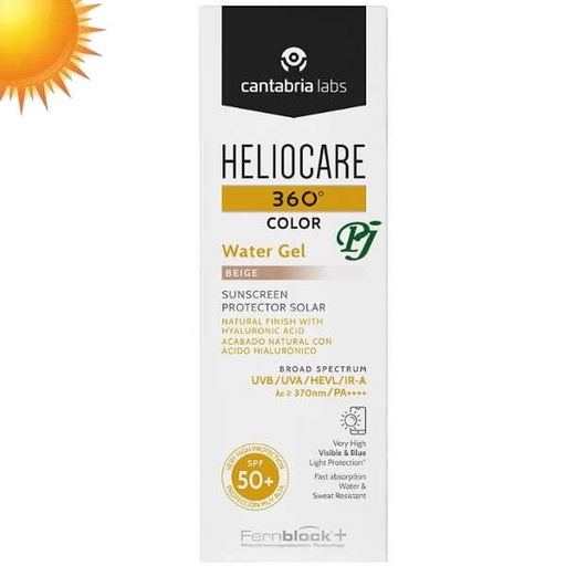 [1300704] Heliocare 50+ 360º Water Gel Beige 50 Ml. - Cantabria Labs
