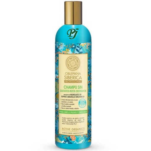 [1300777] Champú Sin Sulfatos Rizos Definidos 400 Ml. - Natura Siberica